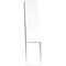 Ekena Millwork 6-in. W x 28-in. D x 28-in. H Traditional Architectural Grade PVC Knee Brace BRCP06X28X28TRA - alternate 2
